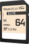 Cart&atilde;o Team Group Elite SDXC UHS-I U3 V30 64GB