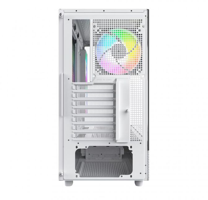 Caixa ATX Montech XR RGB Vidro Temperado Branco image number 2