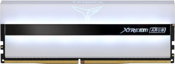 Team Group Kit 16GB (2 x 8GB) DDR4 3200MHz Xtreem ARGB White Mirror CL16 image number 1