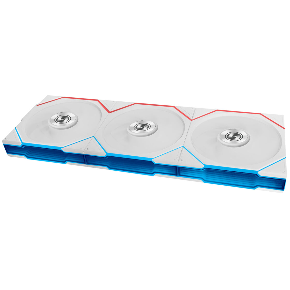 Ventoinha Lian Li UNI FAN TL120 FLEX Wireless Branco 120mm (Pack 3)