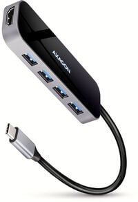 HUB USB-C AXAGON HMC-6H4A 4x USB-A + HDMI, USB-C 3.2 Gen 1 hub, PD 100W