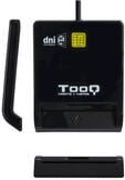 Leitor de Cart&otilde;es Tooq Cart&atilde;o de Cidad&atilde;o / DNIe 4.0 / SIM USB-C Preto image number null