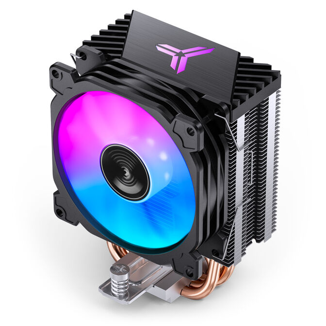 Cooler CPU Jonsbo CR-1400E RGB Preto - 92mm image number 3
