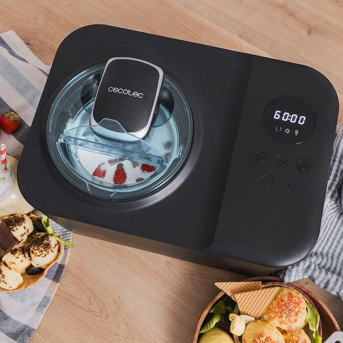 M&aacute;quina de Gelados Cecotec Gelacy 1200 Touch 110W 1.2L Preto image number 3