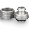 Thermal Grizzly DeltaMate Fitting - ST16 Nickel Mate (Pack 6) image number null