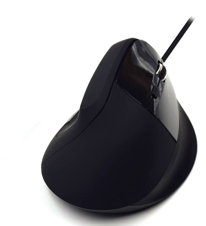 Rato Vertical Ewent at&eacute; 1600 DPI Ergon&oacute;mico USB 2.0 Preto image number 0