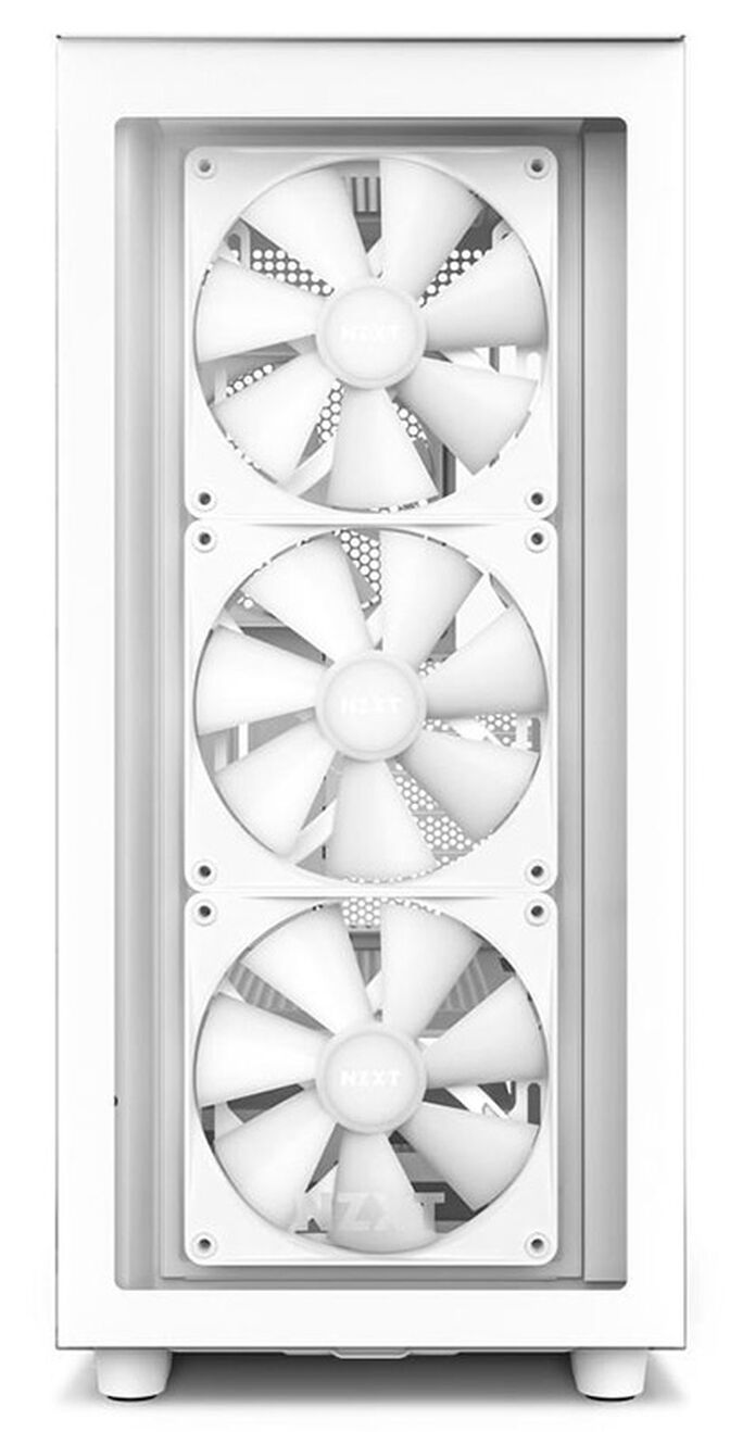 Caixa ATX NZXT H7 Elite RGB RGB Branca Vidro Temperado image number 5