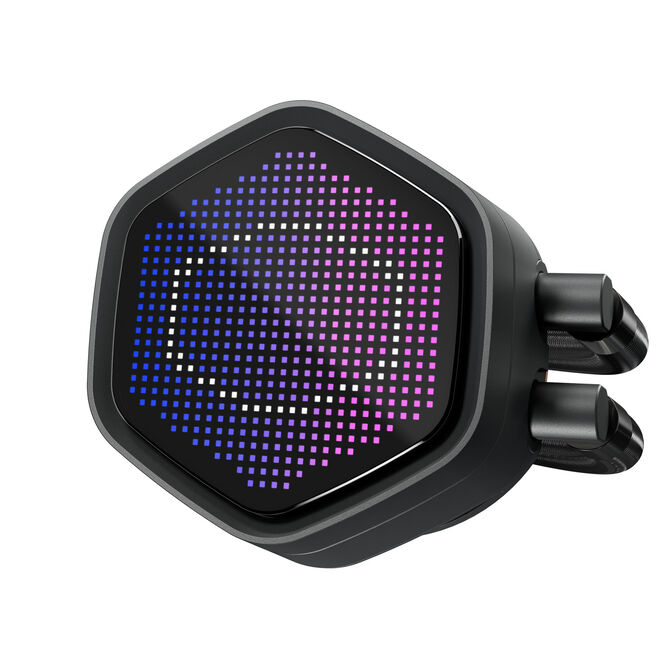 Water Cooler CPU Cooler Master MasterLiquid ATMOS II Pixel Led ARGB 360mm Preto image number 2