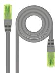 Cabo de Rede Patchcord Nanocable RJ45 CAT.6 UTP AWG26 CCA 0.25 M Cinza image number null
