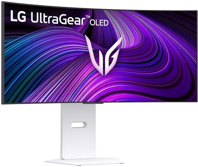 Monitor Curvo Gaming LG UltrGear 34" 34GX900SA OLED WQHD 240Hz 0.03ms G-Sync Compatible Smart webOS Branco image number 2