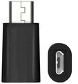 Adaptador Gigabit Ewent USB-C Macho > Micro USB Femea Preto image number null
