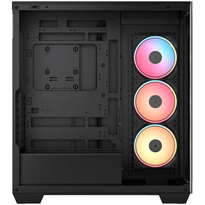 Caixa E-ATX Corsair 3500X LXR Link RGB Preto Vidro Temperado image number 6