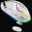 Rato Razer Basilisk V3 Pro 35K RGB 35000DPI Wireless/Bluetooth - Mercury image number null