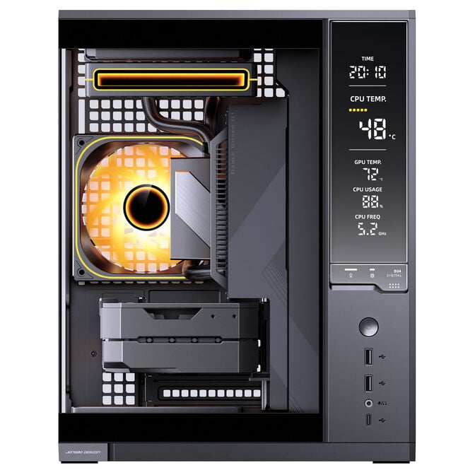 Caixa Micro-ATX Jonsbo D34 Vidro Temperado Preto image number 12