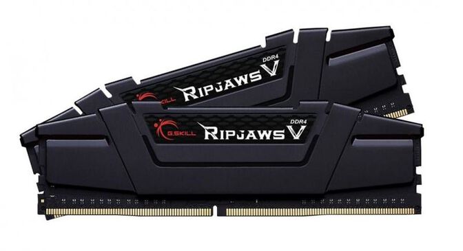 G.Skill Kit 16GB (2 X 8GB) DDR4 3600MHz Ripjaws V Black CL18 image number 0