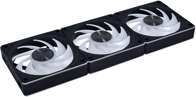 Ventoinha Lian Li UNI FAN CL120 Wireless RGB PWM Preto 120mm (Pack 3) image number 1