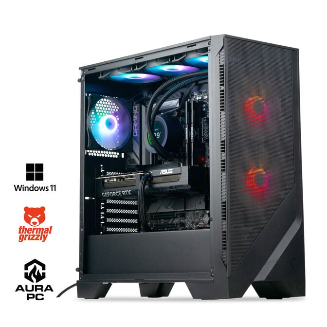 Computador AURA Limited-PC Ryzen 7 7800X3D 32GB DDR5 2TB RTX 5070 WiFi W11 Bonus