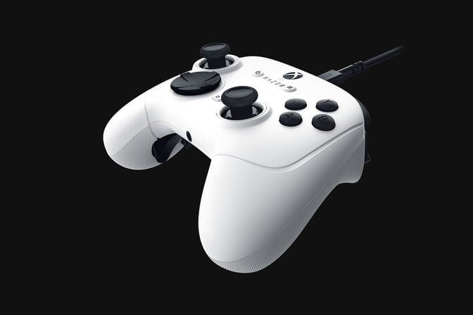 Gamepad Razer Wolverine V3 Tournament Edition Xbox Series X|S/PC Branco image number 6