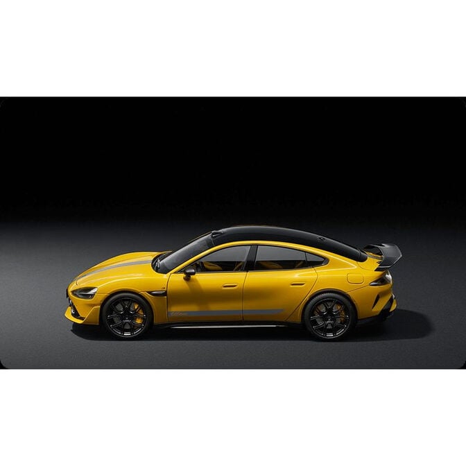 Carro Modelo Xiaomi SU7 Ultra 1/18 Die-cast Amarelo Rel&acirc;mpago image number 2