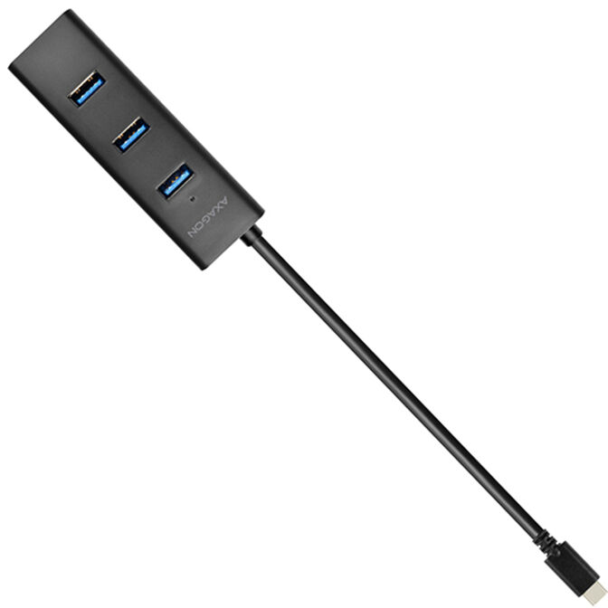 HUB de carregamento AXAGON HUE-S2C 4x USB3.0, MicroUSB Charging Connector, Type-C image number 5
