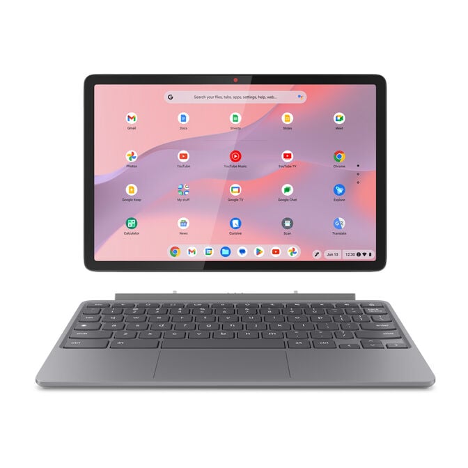 Port&aacute;til Lenovo Chromebook Duet 11M889-720 10.95" MediaTek 838 8GB 128GB Arm Mali-G57 WUXGA Touch ChromeOS + Stand + Teclado Folio (sem carregador) Bonus