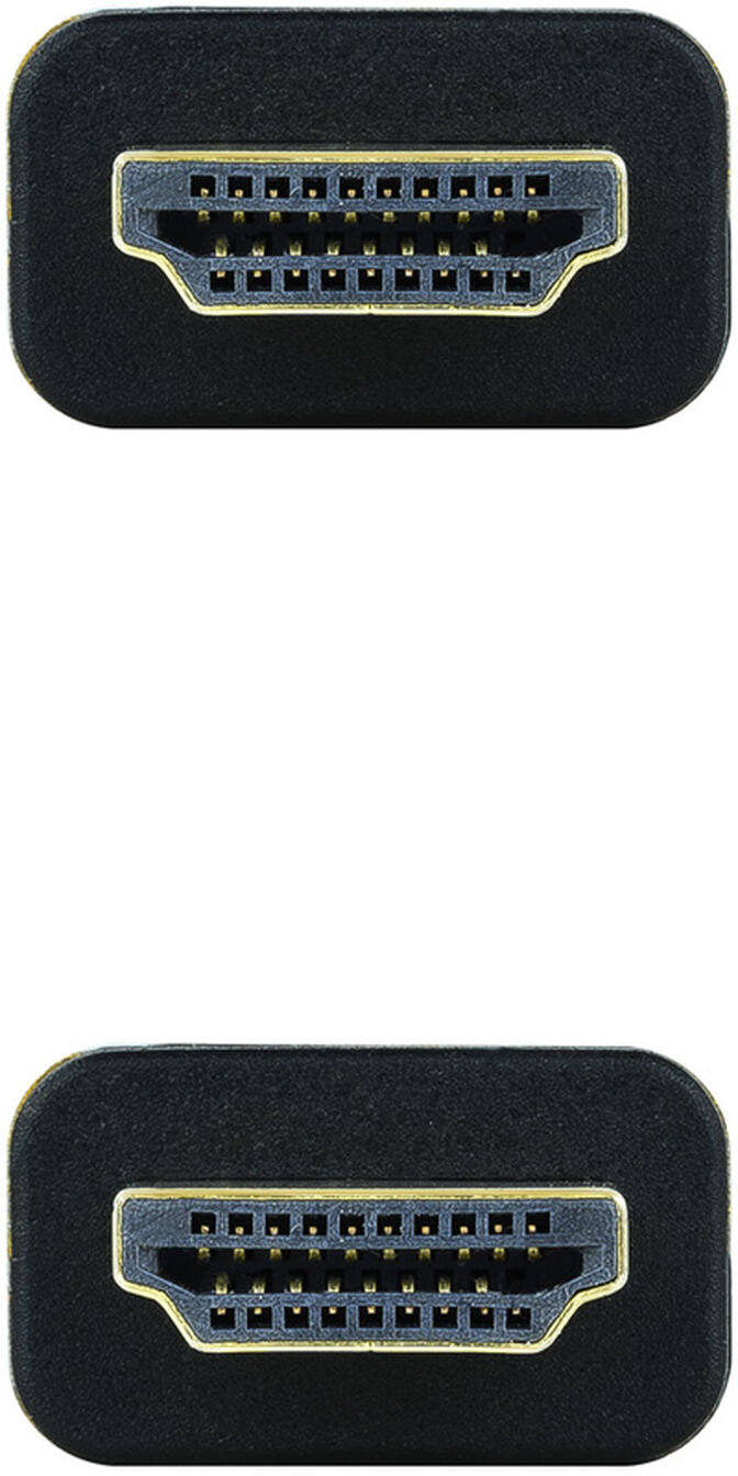 Cabo HDMI V2.0 4K@60Hz 18Gbps Nanocable A M/M 20 M Premium Preto image number 2
