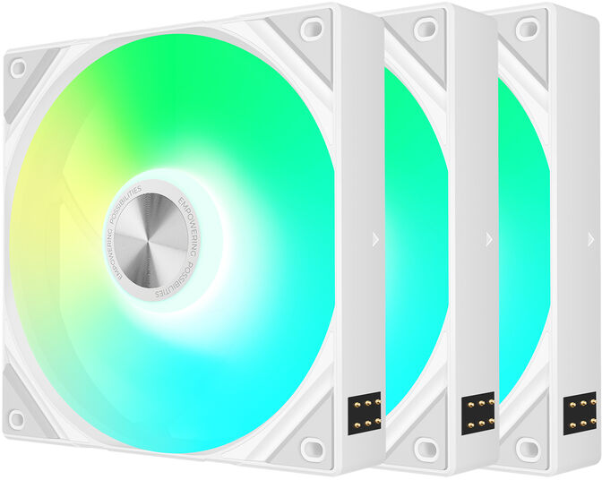 Ventoinha TRYX Rota SL ARGB Branco 120mm (Pack 3) image number 0