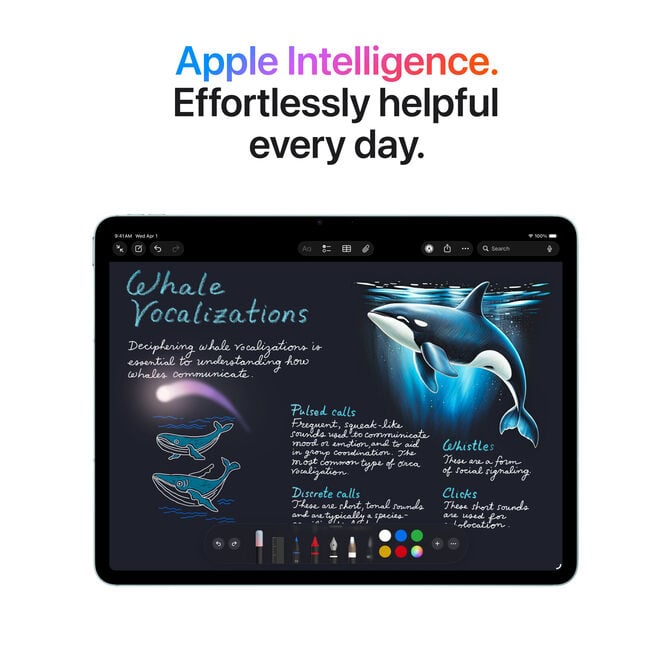 Tablet Apple iPad Air M4 11" Wi-Fi + Cellular 1TB Cinzento Espa&ccedil;o image number 4