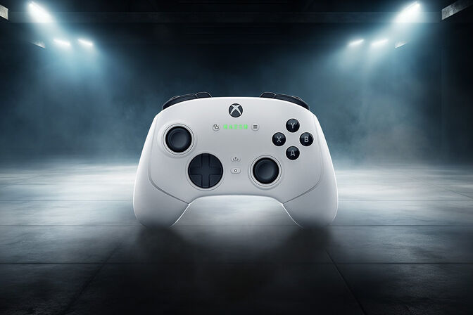 Gamepad Razer Wolverine V3 Pro Xbox Series X|S/PC Wireless Branco image number 3