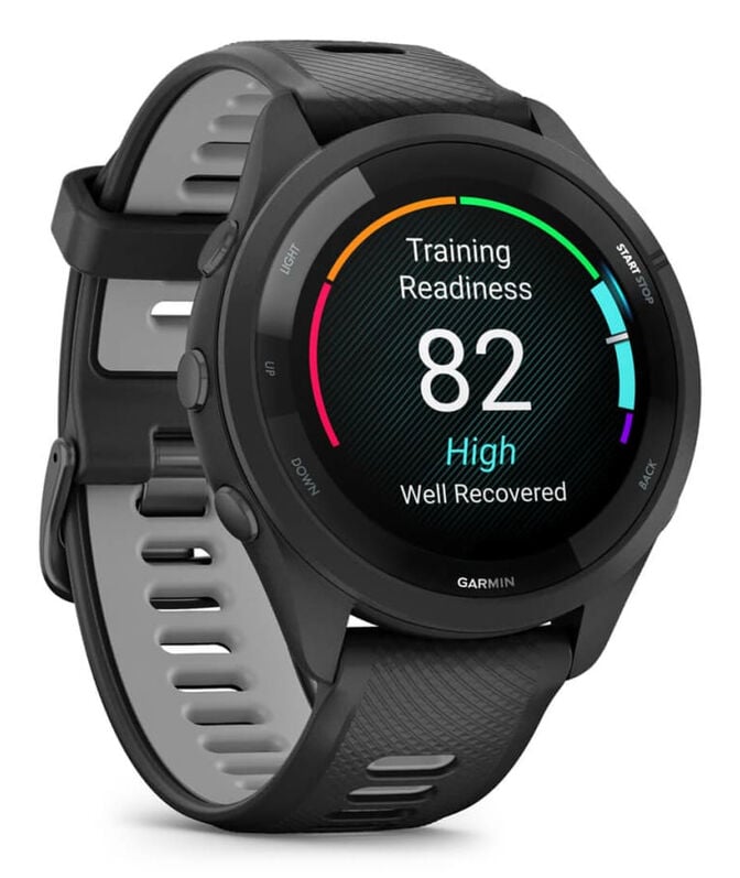 Smartwatch Garmin Forerunner 265 46mm Preto/Cinzento image number 2