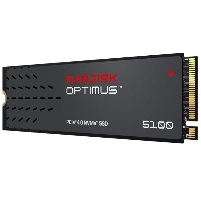 SSD Sandisk Optimus 5100 500GB Gen4 M.2 NVMe (6600/5600MB/s) image number 1