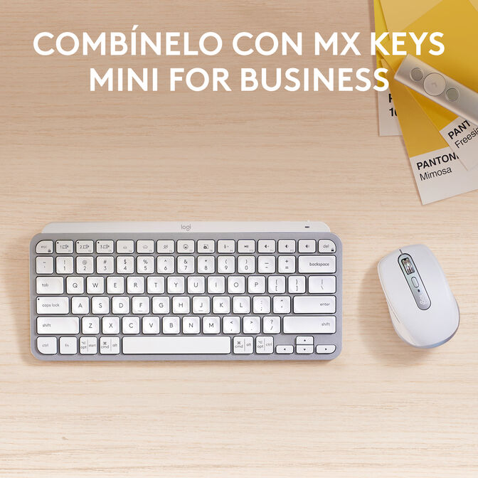 Rato Logitech MX Anywhere 3S for Business 8000DPI Wireless/Bluetooth Cinzento Claro image number 16