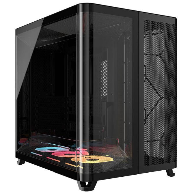 Caixa E-ATX Corsair AIR 5400 LX-R Link Preto Vidro Temperado image number 0