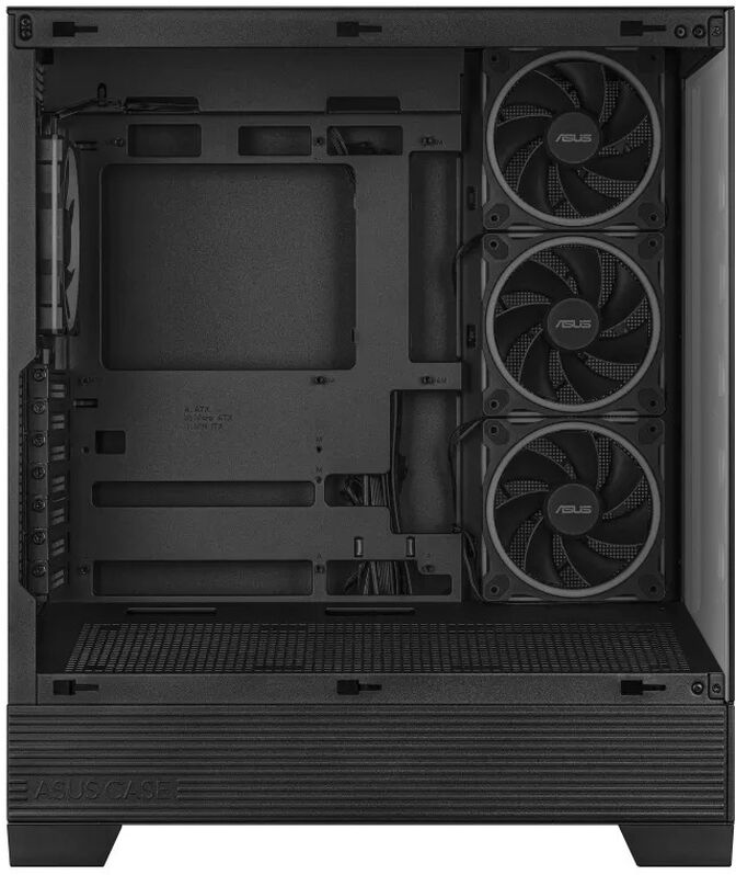 Caixa ATX Asus A31 Plus ARGB Preta image number 8