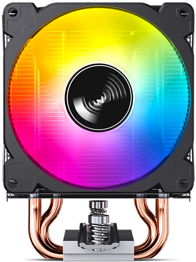 Cooler CPU Jonsbo CR-1400E RGB Preto - 92mm image number 4