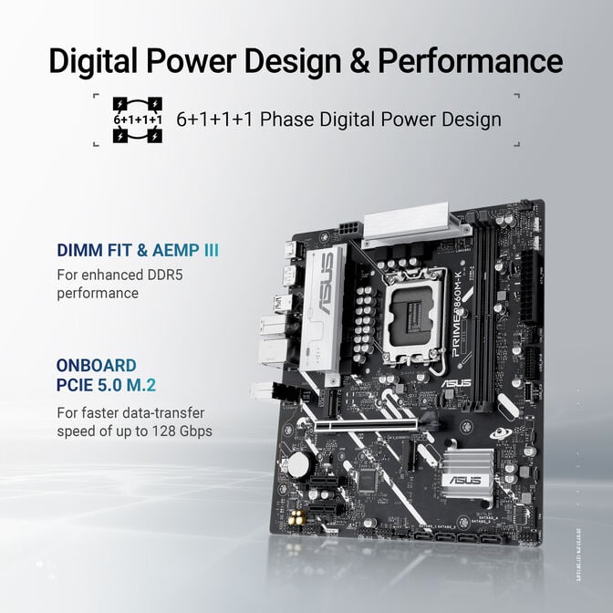 Motherboard Asus PRIME B860M-K image number 9