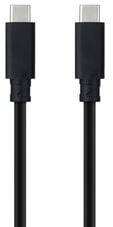 Cabo USB-C 3.1 Gen2 Nanocable 10Gbps 5A 4K/60Hz 0.5 M Preto image number null