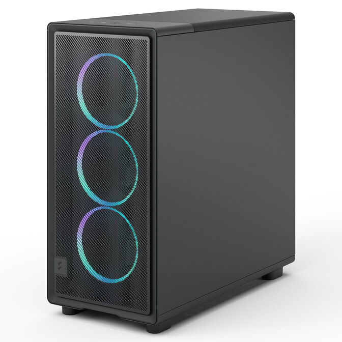 Caixa ATX Fractal Design Epoch Black Tempered Glass RGB Light Tint image number 2