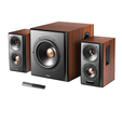 Colunas Edifier S360DB Hi-Res 2.1 Bluetooth 5.1 150W RMS Castanhas image number null