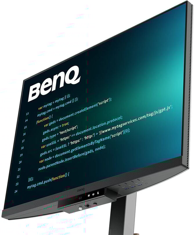 Monitor BenQ Programming 28.2" RD280U IPS 4K+ Daisy Chain USB-C (PD90W) Coding Modes Backlight MoonHalo image number 1