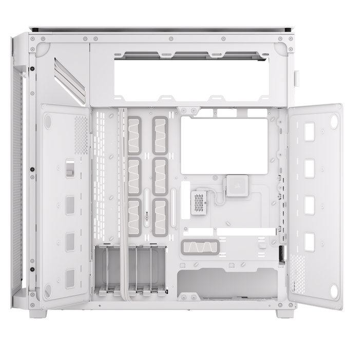 Caixa E-ATX Corsair 9000D RGB Airflow Branca Vidro Temperado image number 10