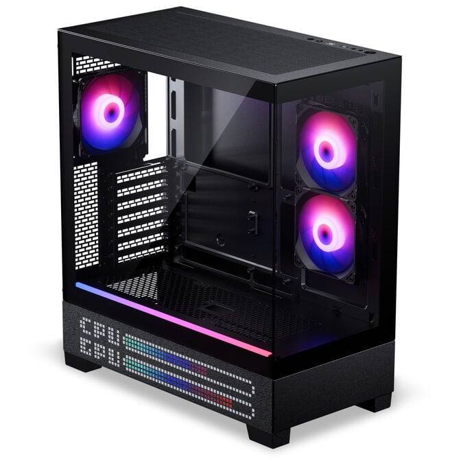 Caixa ATX Phanteks XT View Matrix DRGB Vidro Temperado Preto image number 3