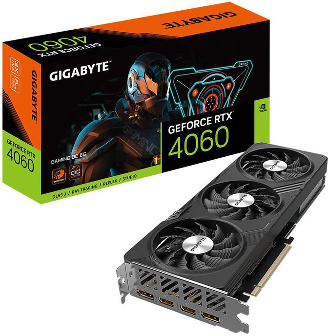 Gr&aacute;fica Gigabyte GeForce&reg; RTX 4060 Gaming OC 8GB GDDR6 DLSS3 image number 0