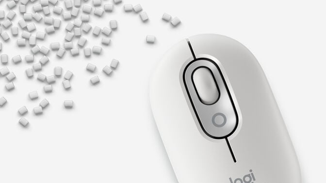 Rato Logitech Pop Wireless Bluetooth Branco image number 2