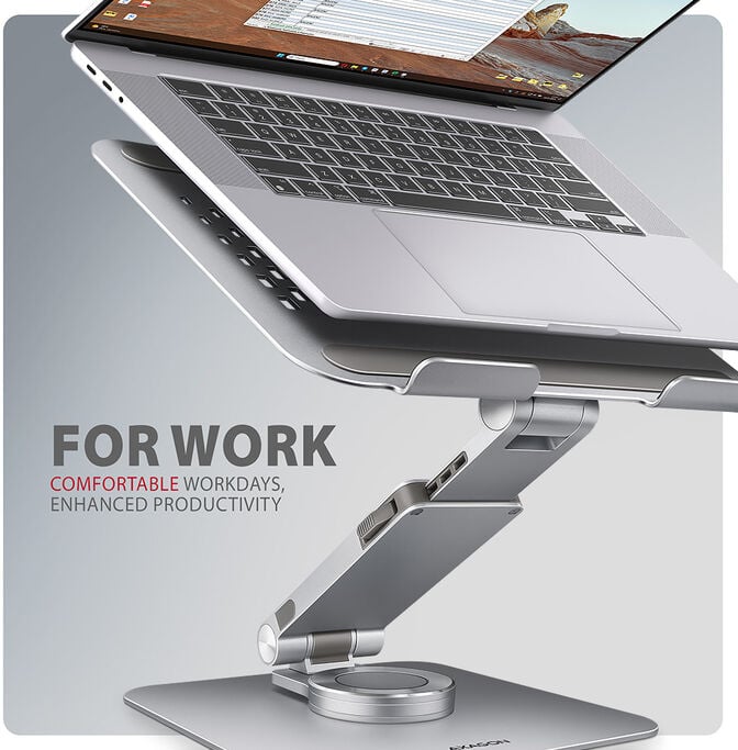 Suporte Elevat&oacute;rio Rotativo AXAGON STND-LR para Port&aacute;teis 10"-16" image number 11