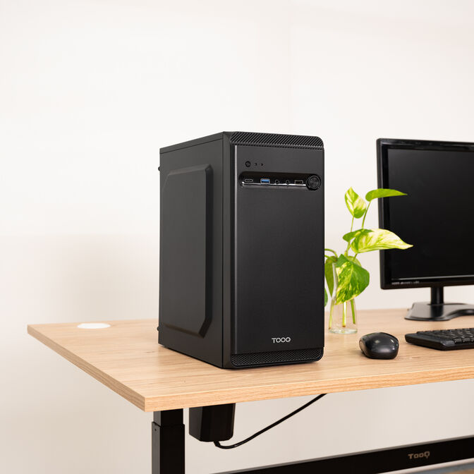 Caixa Micro-ATX Tooq DODEKA ULTRA C/Fonte Alimenta&ccedil;&atilde;o 500W USB-C image number 5
