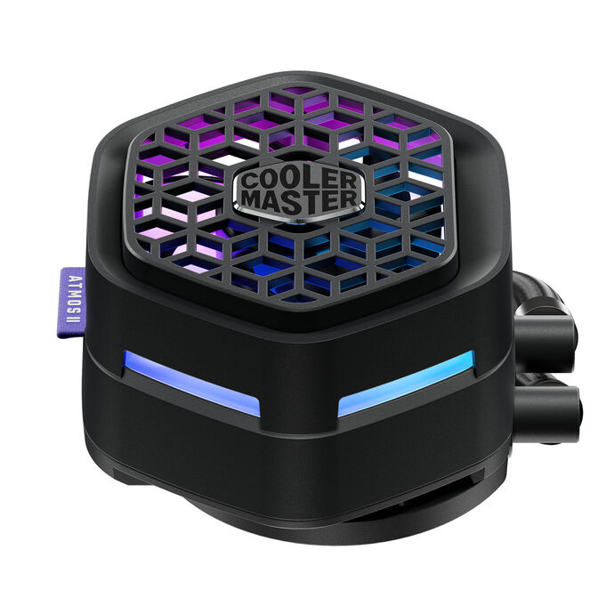 Water Cooler CPU Cooler Master MasterLiquid ATMOS II VRM Fan ARGB 360mm Preto image number 3