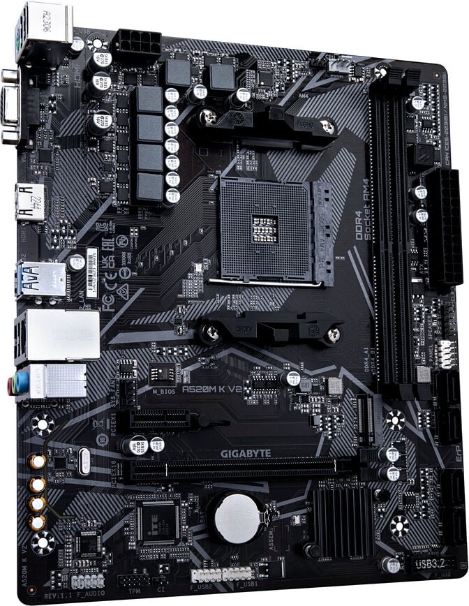 Motherboard Gigabyte A520M-K V2 image number 2