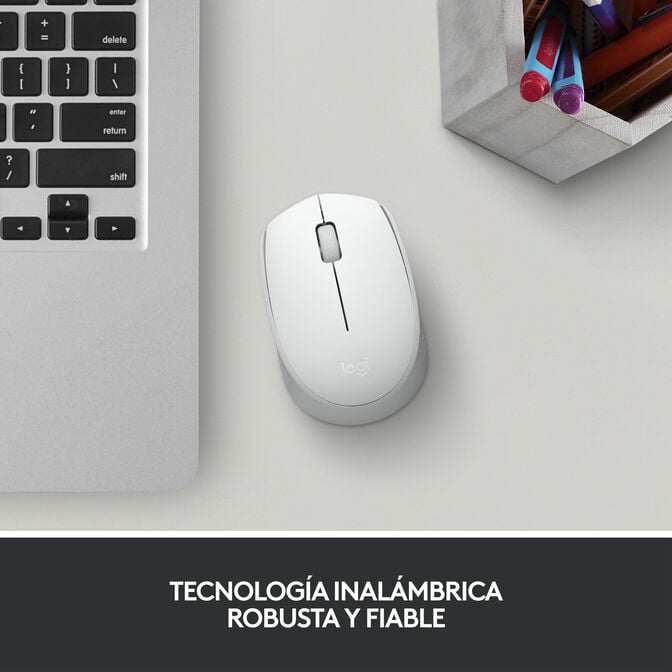 Rato Logitech M171 1000DPI Wireless Branco image number 4
