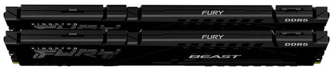 Kingston Kit 64GB (2 x 32GB) DDR5 6000MHz FURY Beast EXPO Preto 2R CL36 image number 2